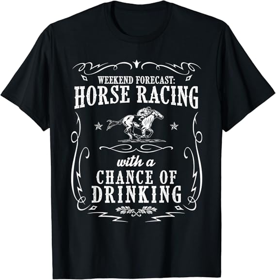 Horse Racing Shirt Men Women Horse Racing TShirt